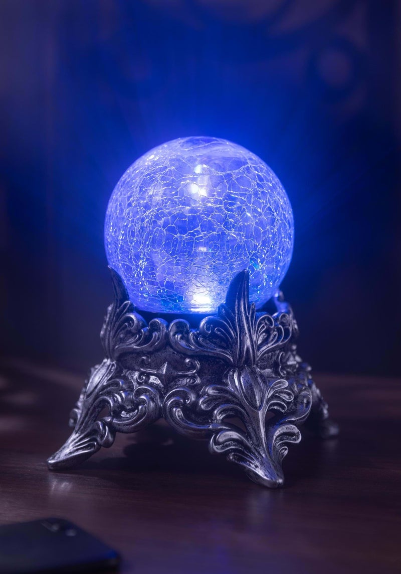 Seasons Mystic Crystal Ball with Color Changing Lights - Image 2